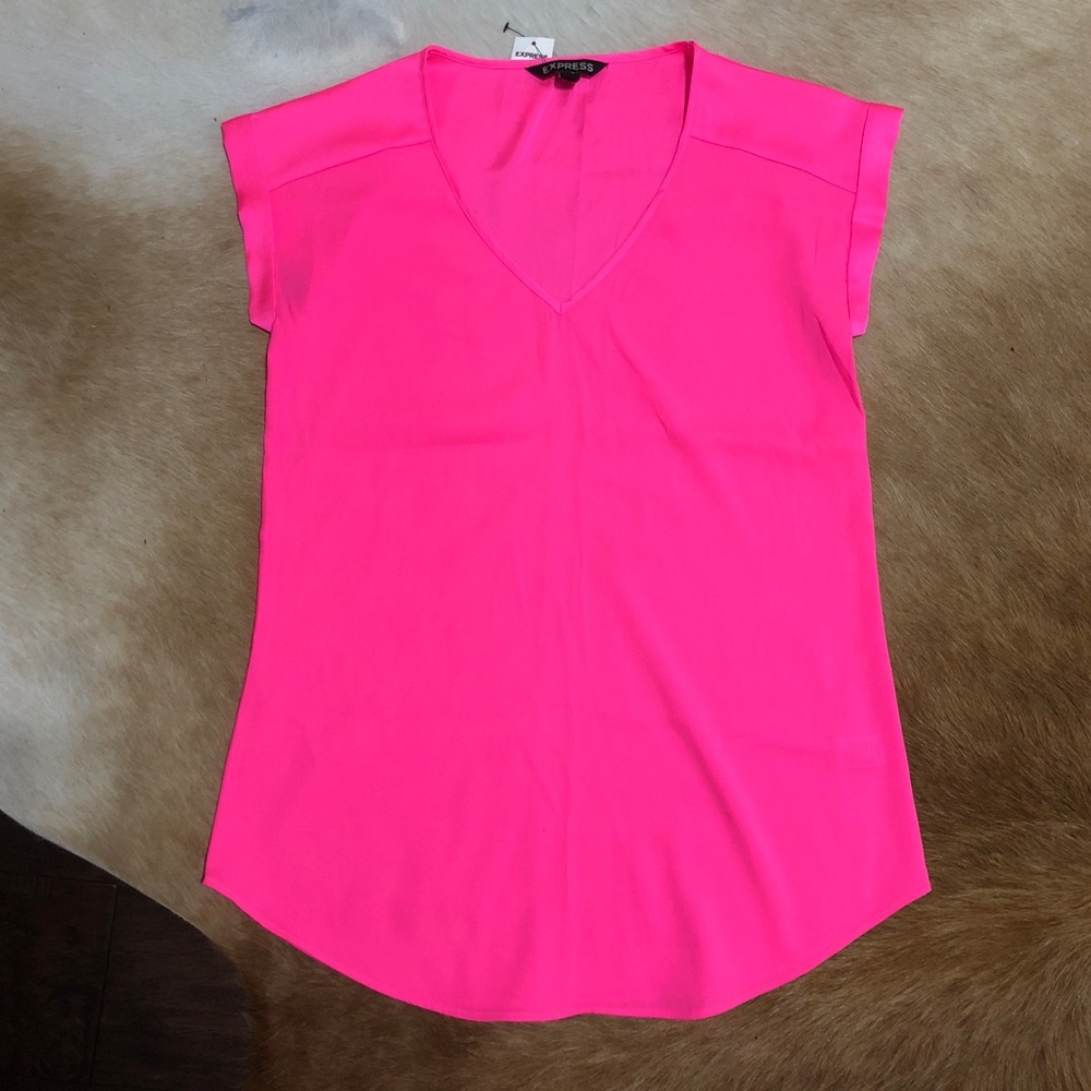 Pink express shirt